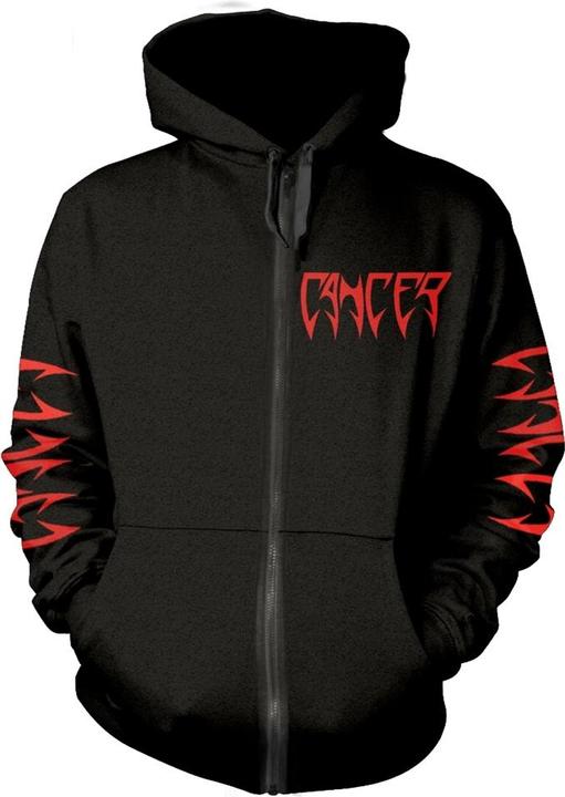 Cancer Death Shall Rise (Zipper-Hoodie) (S)