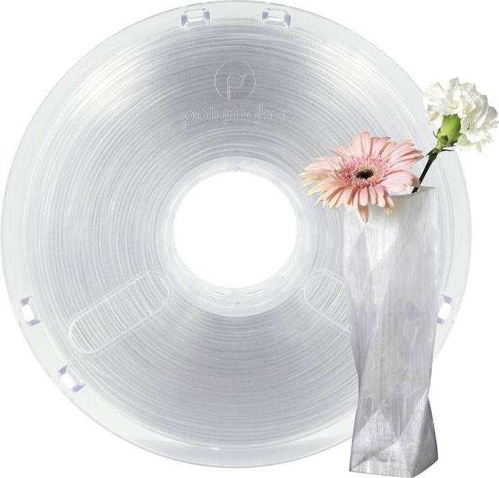 Image du produit Polymaker PolyLite PC Transparent 2,85 mm 1.000 g (Carbone, 2.85 mm, 1000 g, Transparent)