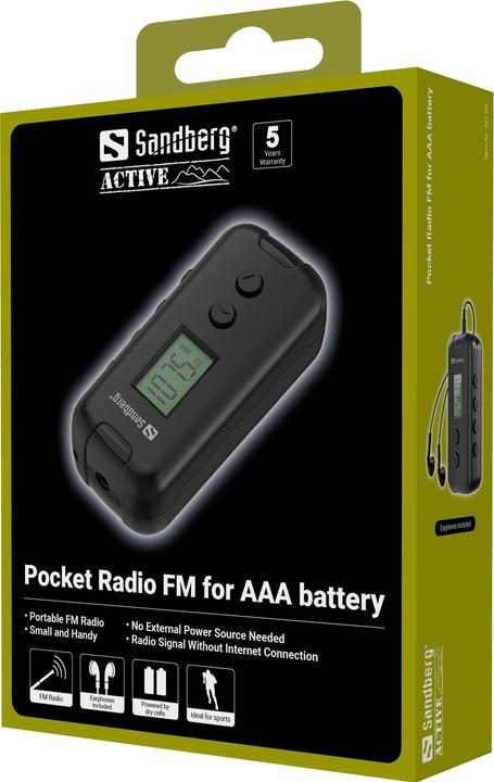 Actual product image Sandberg Pocket Radio (FM)