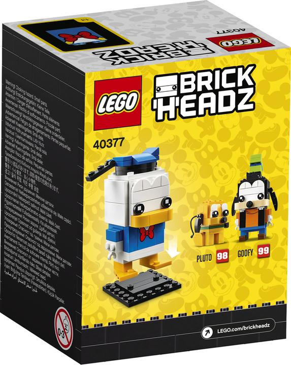 Image du produit LEGO BrickHeadz - Donald Duck (40377, LEGO Brickheadz, LEGO difficiles à trouver)