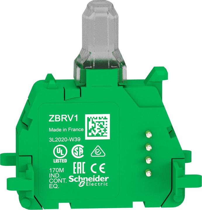 Actual product image Schneider Electric Harmony XB5R Visual feedback for ZBRT transmitters for wireless and battery-free ZBRV1 buttons