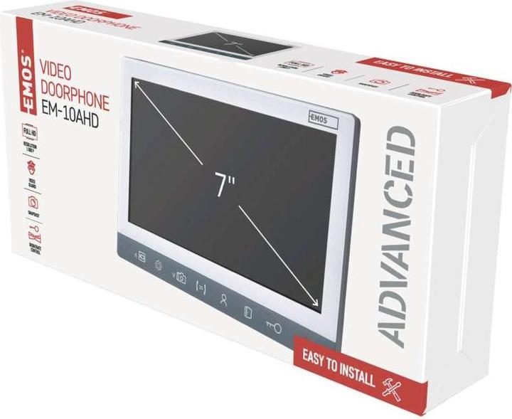 Produktbild Emos Monitor zur Video-Türsprechanlage EM-10AHD 7" LCD