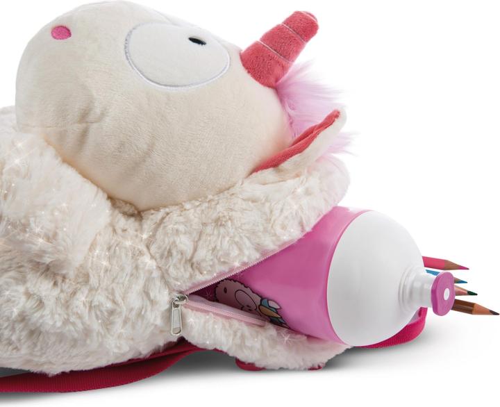 Actual product image NICI 48171 Backpack Unicorn Theodore with snowsuit figurative (37 cm)