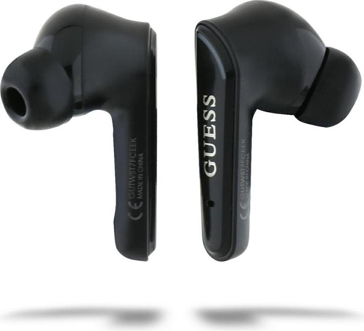 Image du produit Guess Headphones TWS Flat Classic Logo Electroplated black (4 h)