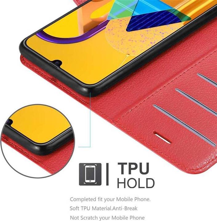 Actual product image Cadorabo Book with stand function cover (Samsung Galaxy M30s)