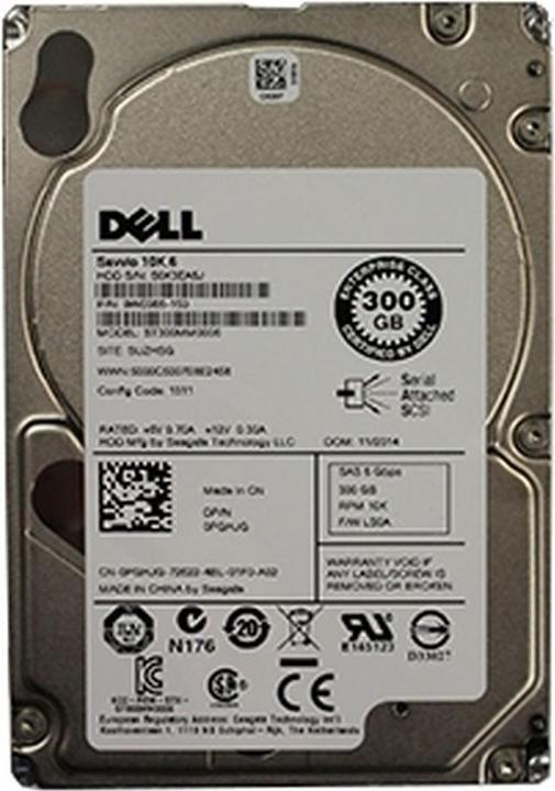Image du produit Dell Non Assembled - Disque dur - 300 Go - interne - 2.5" (6.4 cm) (0.30 To, 2.5")