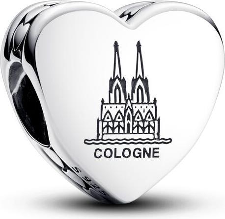 Produktbild Pandora Gravierbares Köln Herz Charm (Silber 925)