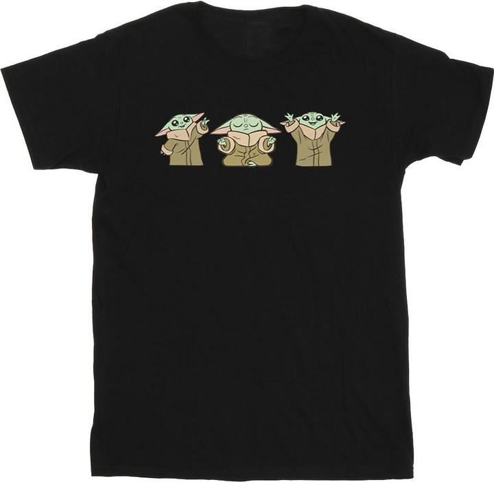 Immagine prodotto Star Wars The Mandalorian Grogu Poses Maglietta Uomo (XXL)