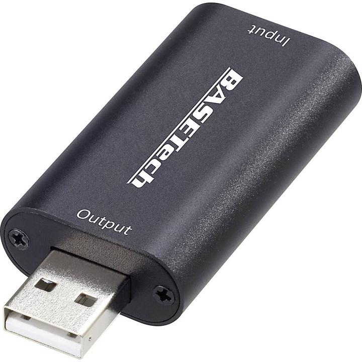 Image du produit Basetech Game Capture USB 2.0 / Video Grabber (PC)