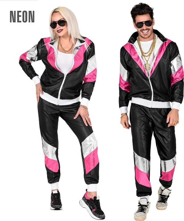 Actual product image Widmann 80s retro tracksuit leather look (M)
