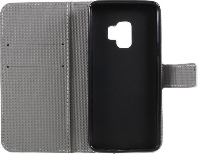 Actual product image MU Classic Leather book cover sleeve with pattern (Samsung Galaxy S9+)