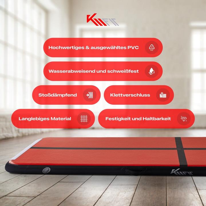 Actual product image Km-Fit Inflatable gym mat