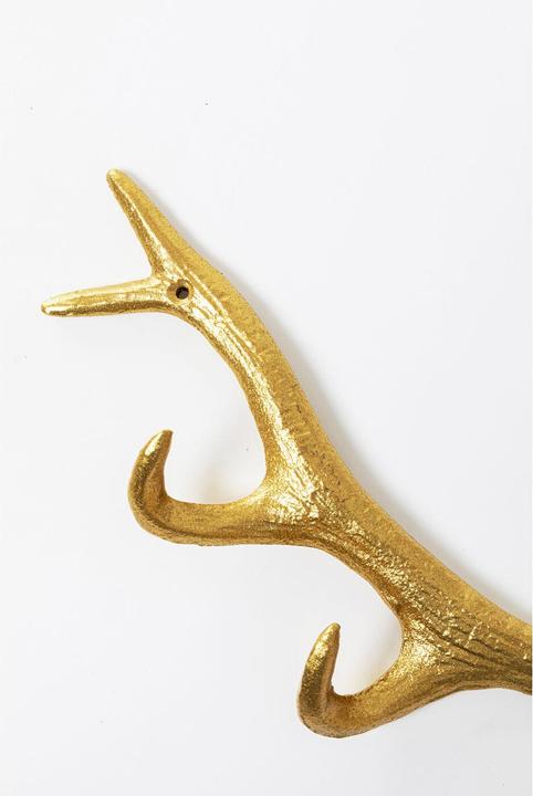 Image du produit Kare Design Wandgarderobe Antler Gold 35cm