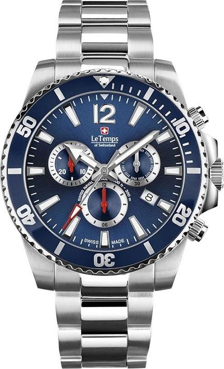 Le Temps Swiss Naval Patrol (Chronograph, 43 mm)