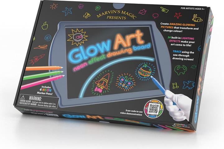 Marvin's Magic Marvins Magic - Glow Art - Black - (MMG009B)