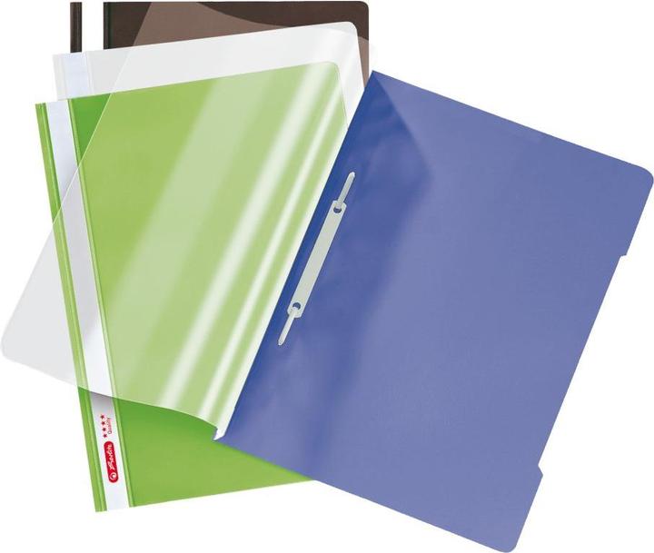 Actual product image Herlitz Quality" loose-leaf binder, DIN A4, PP film, grey (A4, 1 x)