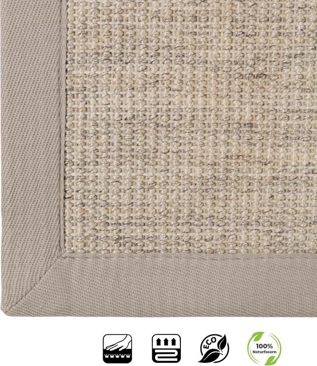 Actual product image Karat Sisal-Teppich (200 x 200 cm)
