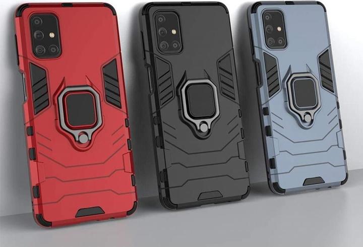 Actual product image Screenguard RingCase Anti-Shock Samsung Galaxy M51 Case (Samsung Galaxy M51)