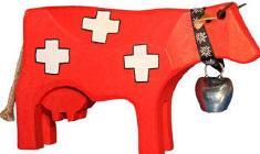 Actual product image Trauffer Swiss cow
