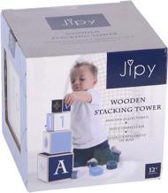 Actual product image Jipy Stacking Tower Wood Blue