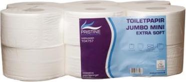 Image du produit Multi Toiletpapir Pristine Extra Soft Jumbo Mini 2 plis Ø18 cm 160 m Nyfiber,12 rl/krt