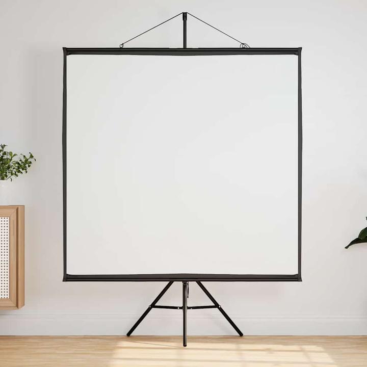 Produktbild VidaXL Beamer Leinwand mit Stativ 81 Zoll 1:1 Projektionswand Leinwand (81", 1:1)