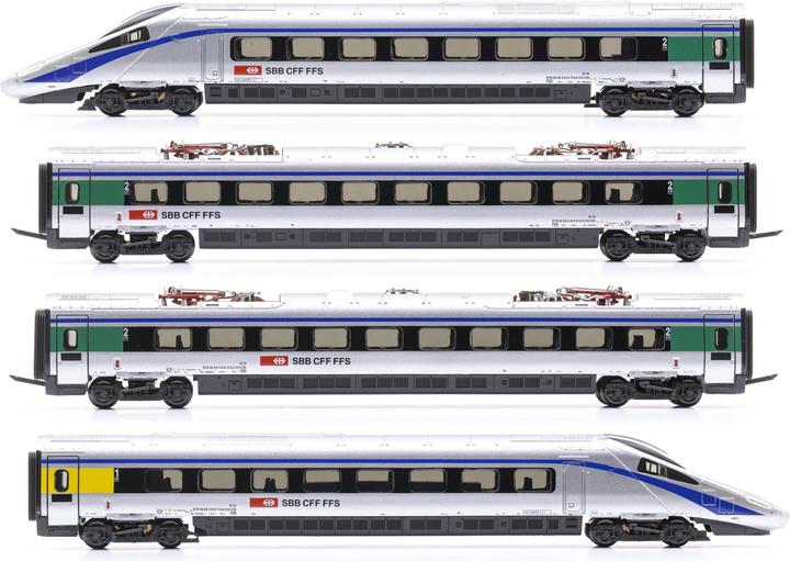 Image du produit Hornby SBB/Cisalpino Train automoteur à 4 éléments ETR 610 (Voie N)
