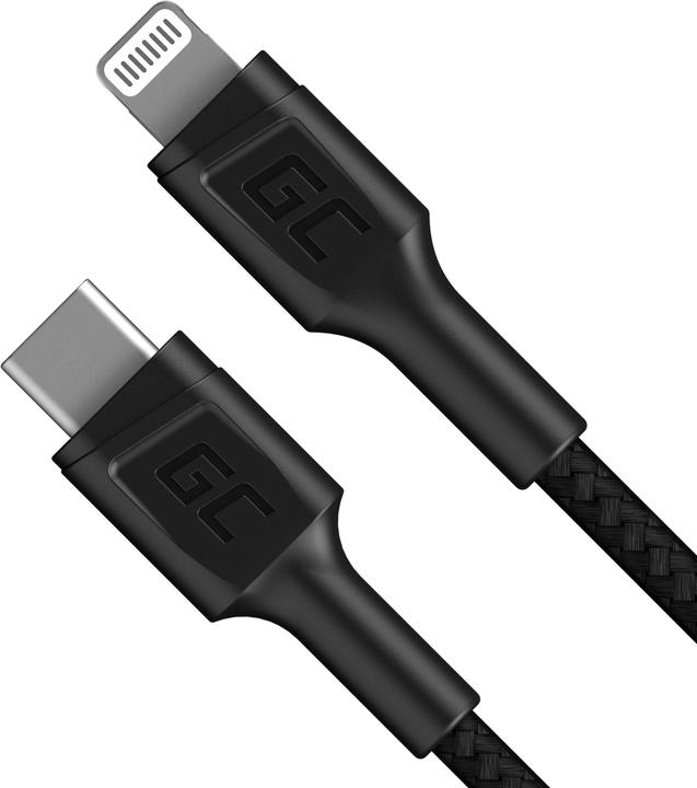 Actual product image GreenCell Cell KABGC07 Lightning cable (1 m, USB 3.0)