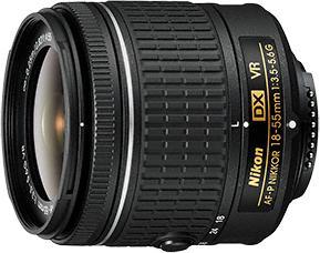 Immagine prodotto Nikon AF-P Nikkor 18-55mm f/3.5-5.6 G VR DX (Nikon DX, APS-C / DX)