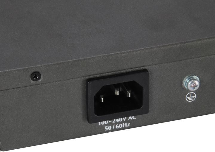 Image du produit LevelOne 48x Ethernet, 4x SFP+, PoE L3 Buffer, AC, 50/60 Hz,.5 (48 Ports)