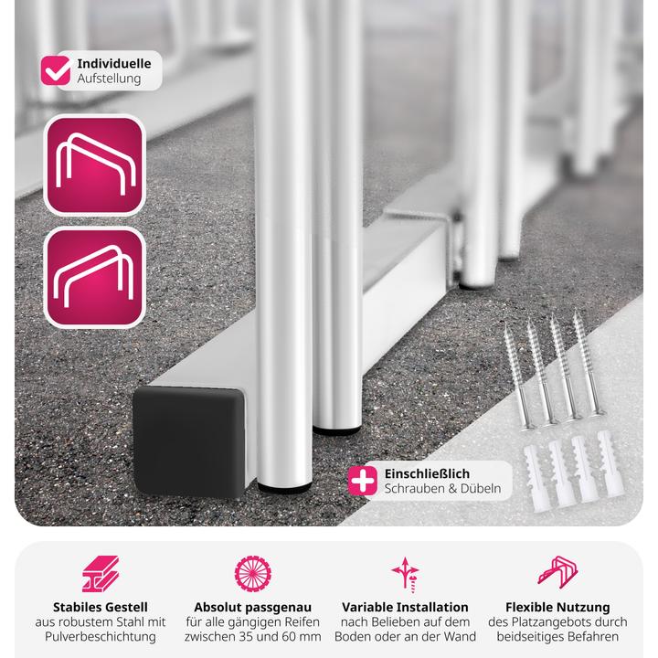 Immagine prodotto tectake Supporto per biciclette