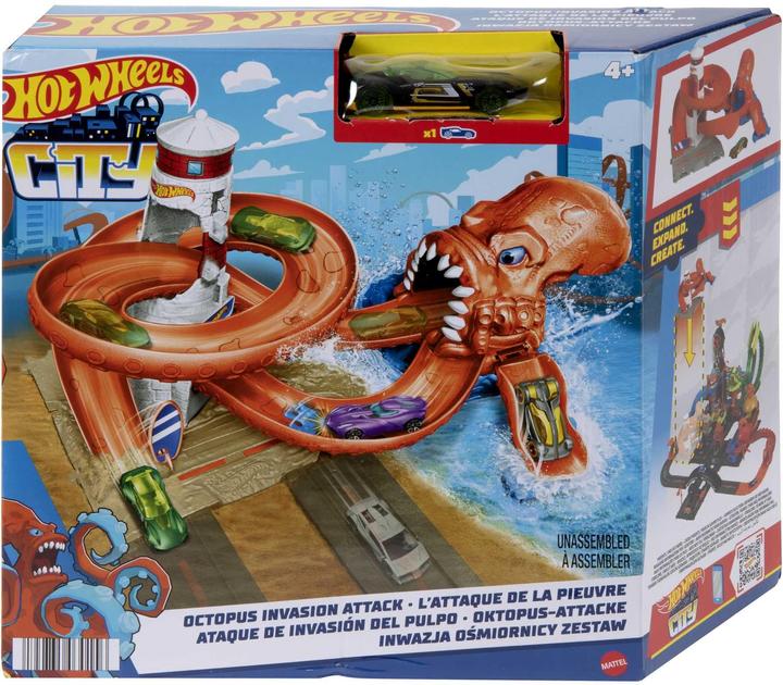 Actual product image Hot Wheels City Nemesis Lab (1 piece - assorted)