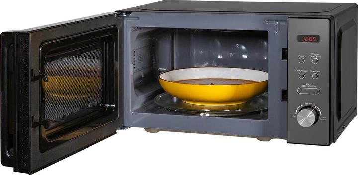 Actual product image Russell Hobbs RHM2076B – 20-Liter-Digitale Mikrowelle, 800 W, Schwarz (CH plug, 20 l)