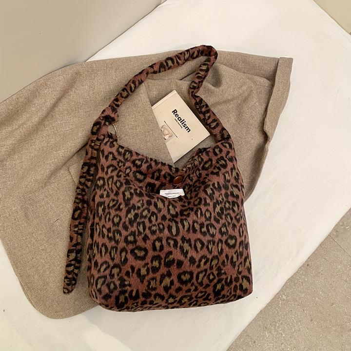 Actual product image Only-Bags.Store Casual chequered shoulder bag with magnetic fastening, adjustable strap and polyester lining -