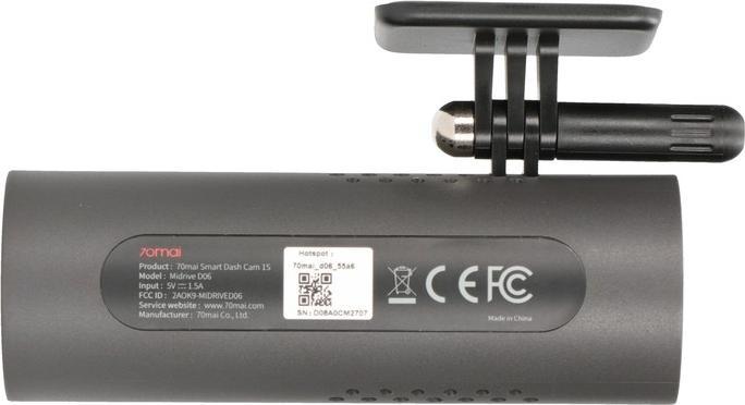 Image du produit 70mai Smart Dash Cam 1S (WiFi, Full HD)