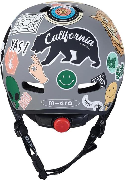Actual product image Micro Sticker skate helmet (58 - 61 cm)