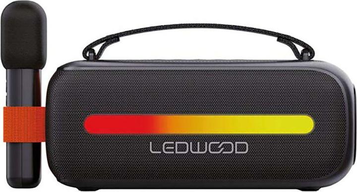 Image du produit Ledwood LD-ACC130-BT-BLK Karaoke-Lautsprecher (6 h)