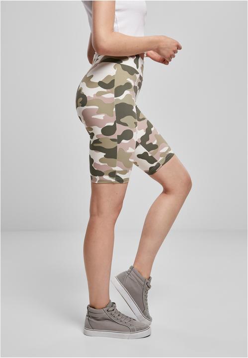 Immagine prodotto Urban Classics Pantaloncini da ciclismo Ladies High Waist Camo Tech (XXL)