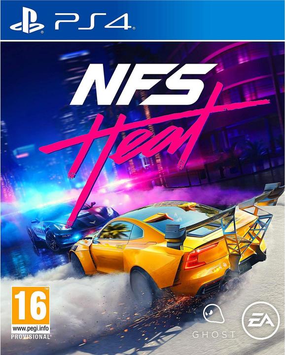 Actual product image EA Games Need for Speed: Heat, PS4 Standard English PlayStation 4 (PS4, EN)