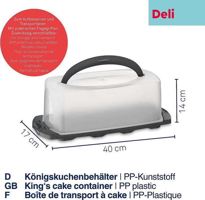 Produktbild Kela Königskuchenbehälter Deli