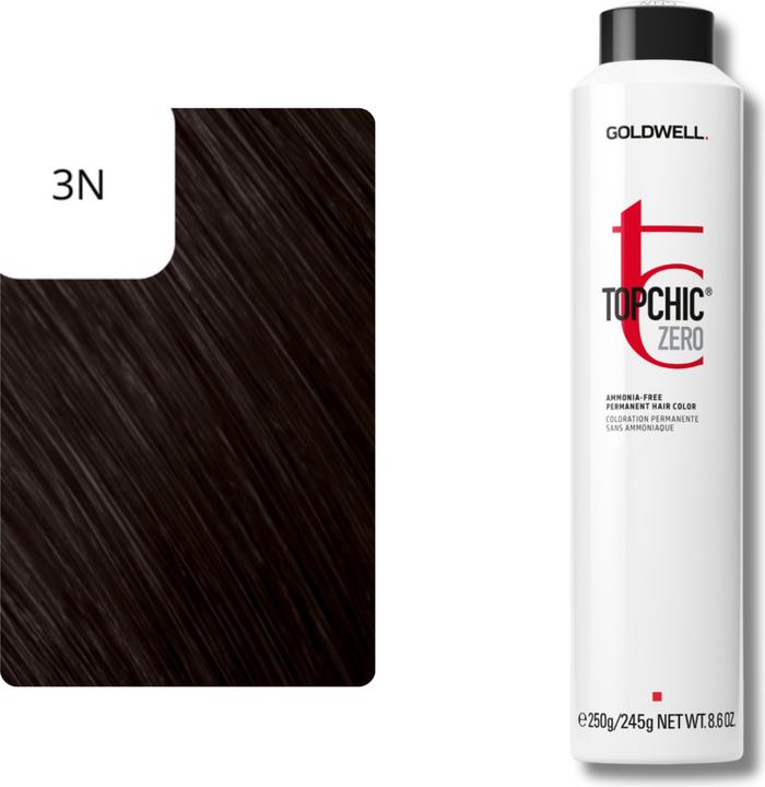 Actual product image Goldwell Topchic Zero - 3N Dark Brown (3N - dark brown)