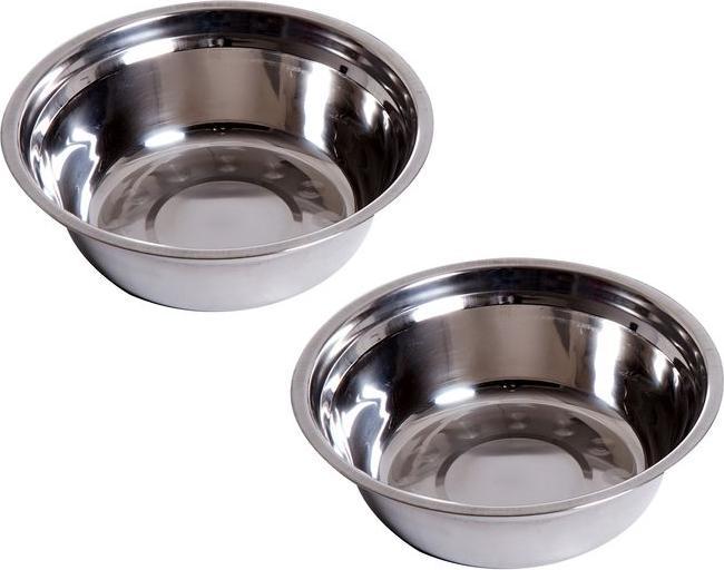 Immagine prodotto Swisshandel24 Ciotola per cani rialzata, ciotola per cibo, ciotole in acciaio inox, ciotola per cibo per animali (2 l)