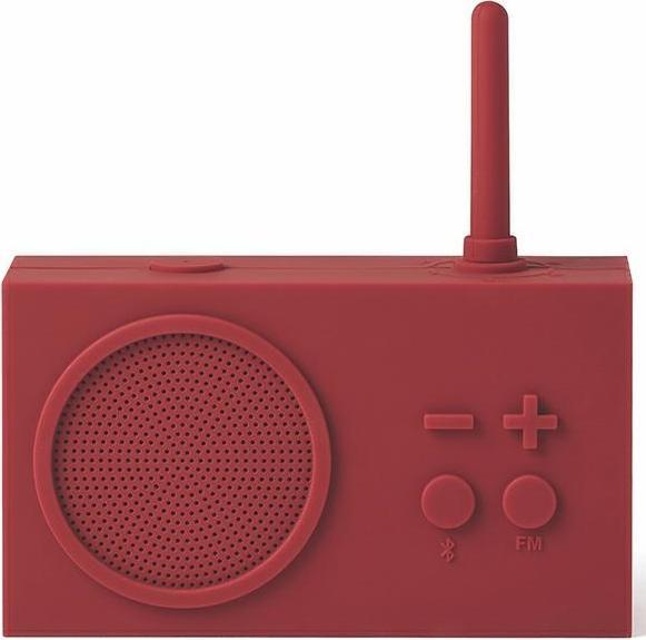 Lexon TYKHO 3 BT/FM dark red