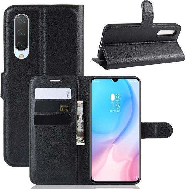 Actual product image MU Classic Litchi Leather Bookcover Series (Mi 9 Lite)