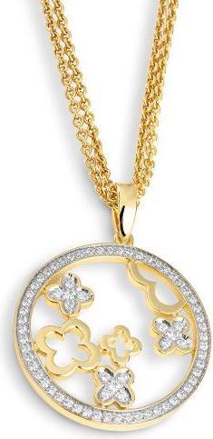 Image du produit Breuning PENDENTIF - BRILLES. 0,431 Ct. H/si (585, - Or)