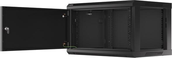 Actual product image Lanberg WF01-6406-00B Rack 6U Wall Mounted Shelf (6 RU, 19 inch rack)