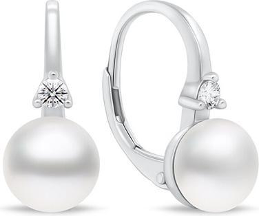 Produktbild Brilio Silver - Fine silver earrings with pearls EA955W