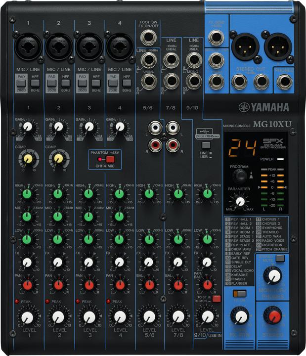 Produktbild Yamaha Mg10xu (Studio- und Livemixer)