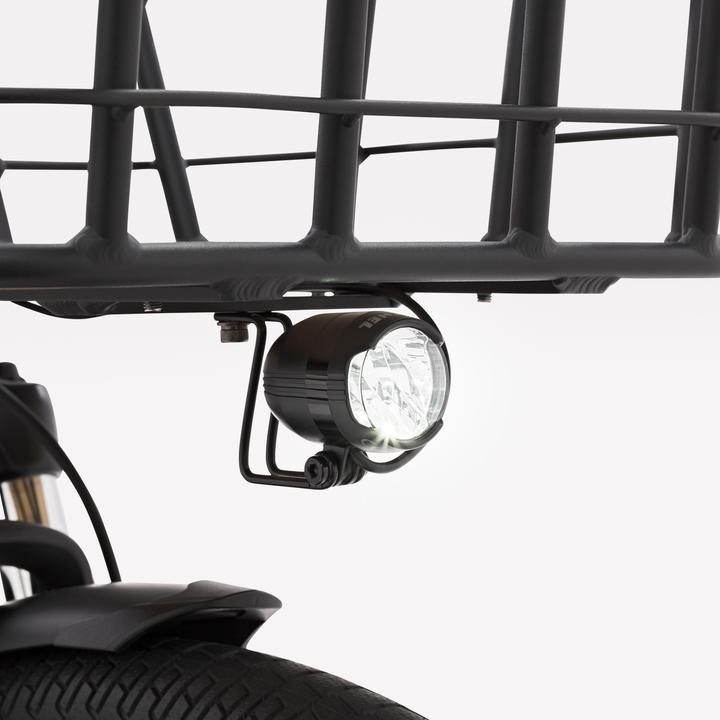 Actual product image Btwin E-cargo bike Cargobike R500E Longtail V2 black