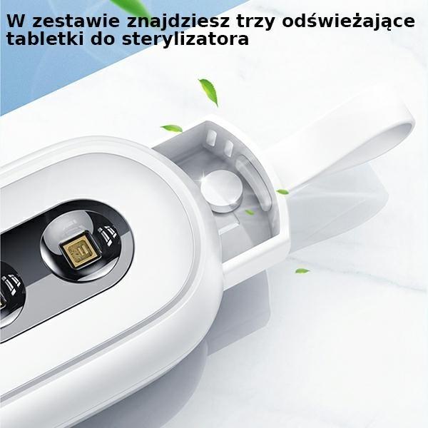 Actual product image Usams Lampa do dezynfekcji toalety UVC reczna sterylizator bialywhite ZB210XDH